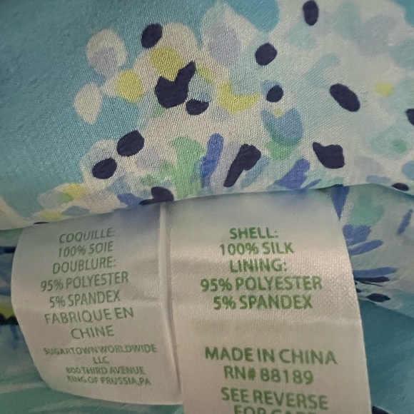 Lilly Pulitzer Aqua and Mint Maxi Dress - Picture 10 of 10